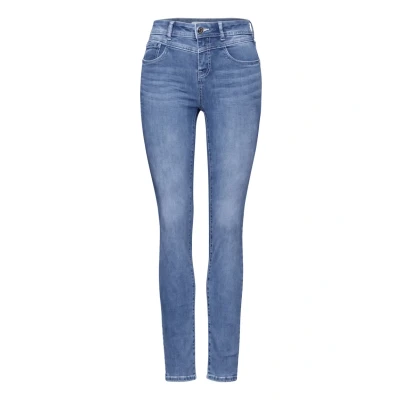 Afbeelding van Street One Slim fit jeans, Dames, Maat: 30x28, Blau