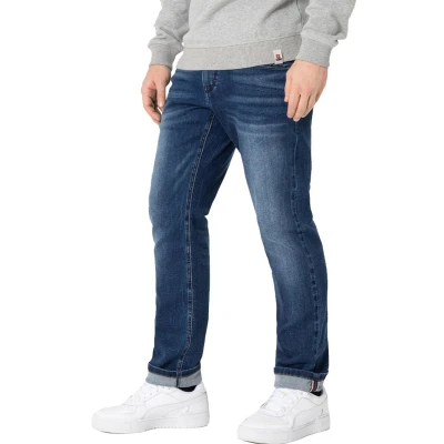 Afbeelding van TIMEZONE Heren Jeans Broeken REGULAR JACKTZ regular/straight Fit Blauw 33W / 32L Volwassenen