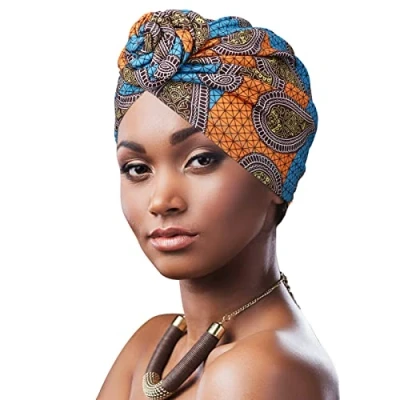 Afbeelding van DRESHOW Vrouwen Tulband Pre Tied Twisted Braid Hair Cover Wrap Hoed