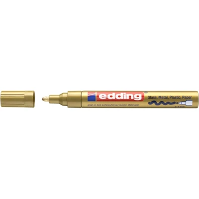 Afbeelding van edding 750 glanslakmarker goud 1ST 2 4 mm / 9 053