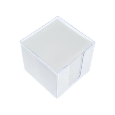 Afbeelding van Memokubus met inhoud Kangaro 9,5x9,5x9,5cm 700 vel wit