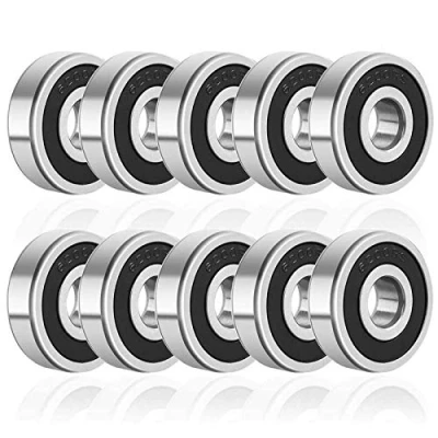 Afbeelding van 10 stuks kogellagers 6200 2RS Double rubber Sealed groefkogellagers x 30 9 mm GCr15 verzegelde geluidsarm lagers