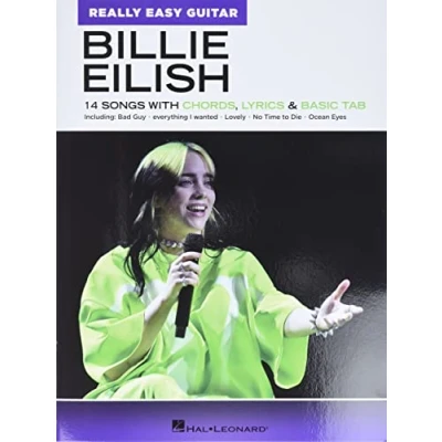Afbeelding van Hal Leonard Billie Eilish Really Easy Guitar Series 14 Songs with Chords, Lyrics &amp; Basic Tab