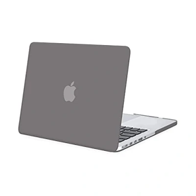 Afbeelding van MOSISO Harde hoes compatibel met MacBook Pro Retina 13 inch oude versie (model: A1502 &amp; A1425) (goedgekeurd 2015 Fein 2012), kunststof behuizing, grijs
