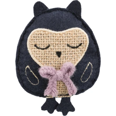 Afbeelding van Trixie stoffen uil met catnip