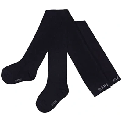 Afbeelding van baby en kindermaillots voor meisjes uni glad in verschillende kleurvariaties (122 128, Zwart)