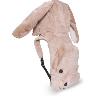 Afbeelding van Morikukko Schooltas Rugzak Meisje Jongens BUNNY Knuffel Met Capuchon Kind Konijn 10lt 3 7 jaar