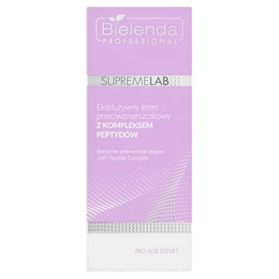Afbeelding van BIELENDA PROFESSIONAL_SupremeLab Pro Age Expert ekskluzywny krem przeciwzmarszczkowy z kompleksem peptydów 50ml