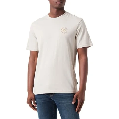 Afbeelding van ONLY &amp; SONS ONSMANUEL LIFE REG SS DESERT TEE Heren T shirt Maat S