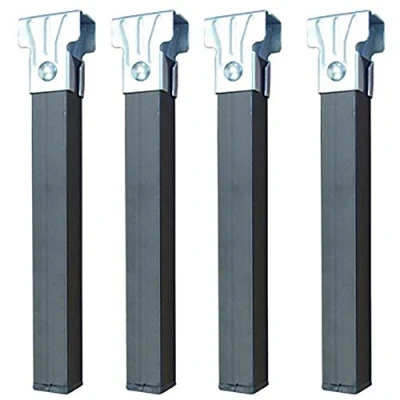 Afbeelding van Imex El Zorro Set van 4 veervoeten zonder wielen, metaal, neutraal, 275x30x30 mm