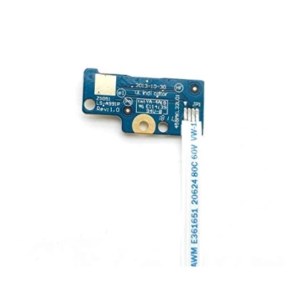 Afbeelding van Perfect Part Laptop Power Knop Board met Kabel Voor HP 15 G G029wm G029ca G031ds G032ds Serie 749650 001 LS A991P 455MKL32L01