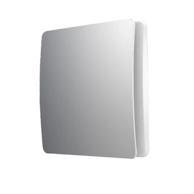 Afbeelding van Afvoerventilator voor badkamer, luchtafzuiging, 162 x 158 mm, boring 100 diepte 105 15 W, 230 V, 50 Hz, 98 m3/h 35 dB