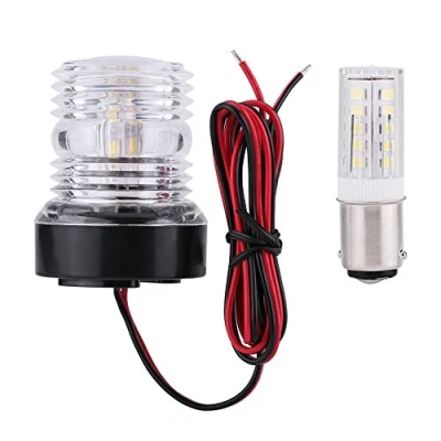 Afbeelding van Bootenankerlicht 12 V 360 graden waterdicht mariene boot jacht navigatie led licht draagbare signaallicht Feux De Navigation Pour Bateau
