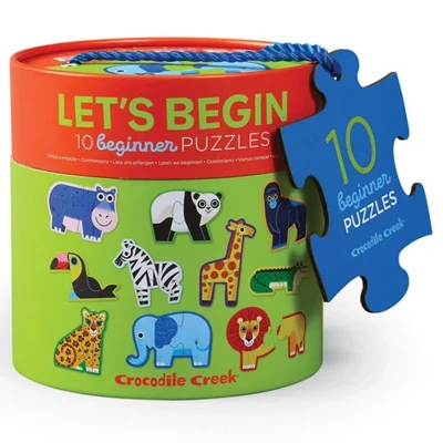 Afbeelding van Crocodile Creek Puzzels 10 Jungle Let&#039;s Begin