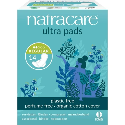 Afbeelding van 3x Natracare Maandverband Ultra Pads Regular 14 stuks