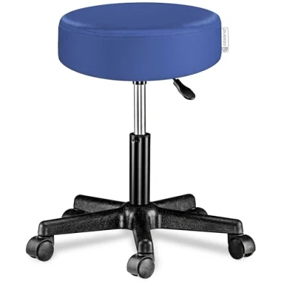 Afbeelding van Casaria Verstelbare Draaikruk 46/60cm Zithoogte Blauw