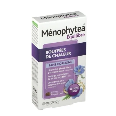 Afbeelding van Nutreov Menophytea Hormoonvrij Opvliegers 28 Capsules