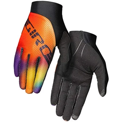 Afbeelding van Giro Trixter fietshandschoenen lang Blur oranje/zwart 2021: Maat: L (9)