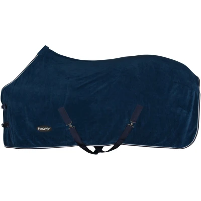 Afbeelding van Pagony Quick Dry zweetdeken donkerblauw maat:185