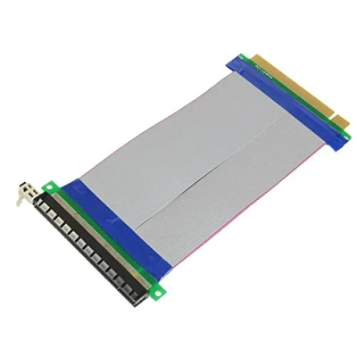 Afbeelding van Bolwins P31S PCIE Riser Kabel 16x Extender Kaart Adapter Verlenging Stroomkabel Extreme High Speed PCI Express Port GPU uitbreidingskaart 19 cm
