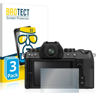 Afbeelding van BROTECT Screenprotector voor Fujifilm X S10 Folie Beschermfolie Beschermglas transparant (3 Stuks)