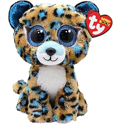 Afbeelding van Ty Beanie Boo&#039;s Cobalt Leopard 15cm