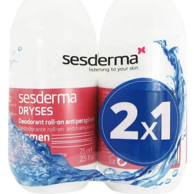 Afbeelding van Deodorant Roller Sesderma Dryses Vrouw (2 x 75 ml)
