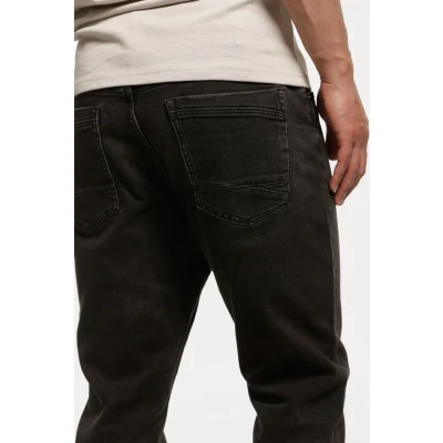 Afbeelding van Chief DARRYL Heren Loose Fit Jeans Zwart Maat W30 X L30