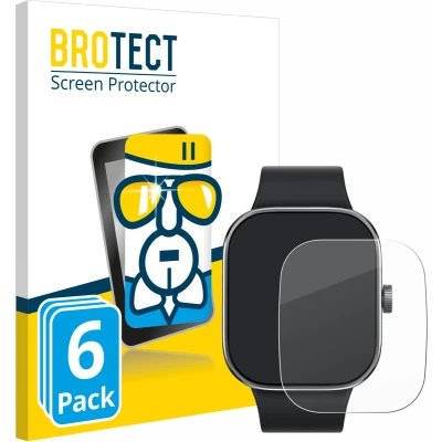 Afbeelding van BROTECT Screenprotector voor Xiaomi Redmi Watch 4 Folie Beschermfolie Beschermglas transparant (6 Stuks)