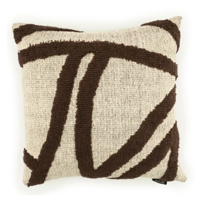 Afbeelding van By Boo Pillow Majani dark brown