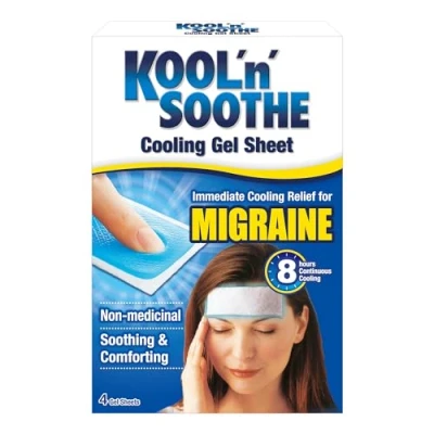 Afbeelding van Kool &#039;n&#039; Soothe Migraine Cooling Strips 4 Stuks
