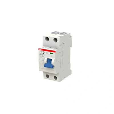 Afbeelding van Abb entrelec 2CSF202001R1250 Aardstroomschakelaar, wit en rood, standaard