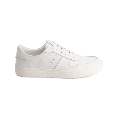 Afbeelding van Gents Sneaker leder wit Maat 42