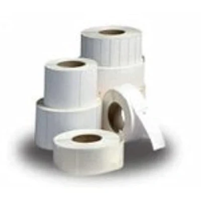 Afbeelding van Zebra 3007208 T Etiket Zwart op wit (31 mm x 22 mm) 12 rollen
