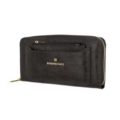 Afbeelding van Bodenschatz Portemonnee Zip Around Wallet Grey Grijs