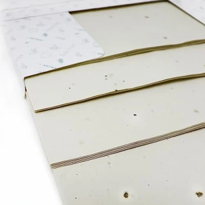 Afbeelding van Artway Tree Free Wild Flower Seed Paper Pack 24 x A4 vellen 180gsm Cotton Rag voor kunst en ambacht