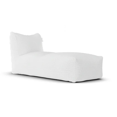 Afbeelding van Boho Long Chair White Laui Lounge
