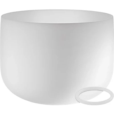 Afbeelding van Meinl CSB14C Crystal Singing Bowl White Frosted 14 inch toon C4