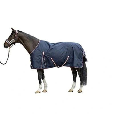 Afbeelding van HKM Outdoordeken Combi Donkerblauw 155/205