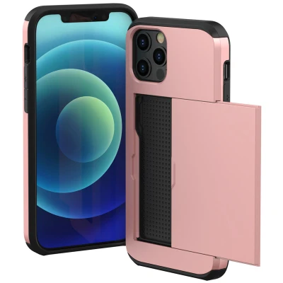 Afbeelding van Apple iPhone 12 Pro Hoesje Kunststof iMoshion Hardcase/Backcover Rosé goud Telefoonhoesje