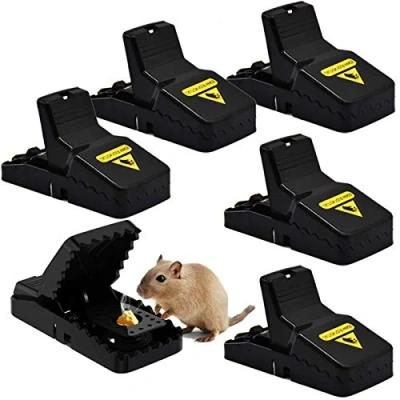 Afbeelding van Muis Traps, Muizenval, Muizen 6 Pack Mouse Traps Voor Binnen Die Kill Onmiddellijk, Knaagdier Trap, Controle