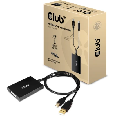 Afbeelding van club3D CAC 1130 DisplayPort kabel Mini / DVI Adapterkabel stekker, D 24+1 polige bus 0