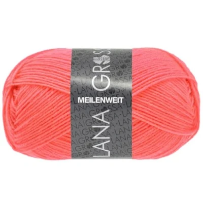 Afbeelding van LANA GROSSA Meilenweit 50 g, klassieker, wasmachinebestendig, handbreigaren van 80% scheerwol en 20% polyamide, g wol voor breien haken, 210 m garen