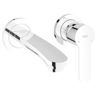 Afbeelding van Grohe Eurostyle afbouwdeel 2 gats wandinbouw wastafelkraan chroom 19571002