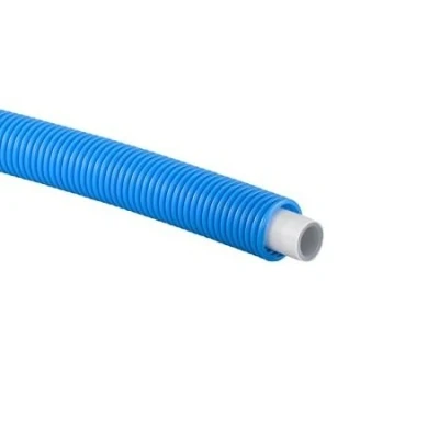 Afbeelding van 20mm x 2,25 Lengte: 75m inc. Mantelbuis blauw Unipipe Alu/Pex. Artikelnr: 1063060
