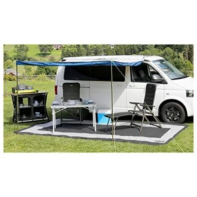 Afbeelding van Brunner Grondmat Balmat voor Luifel Antraciet Grijs Waterafstotend Ideaal Camper/Camper (250 x 350cm)