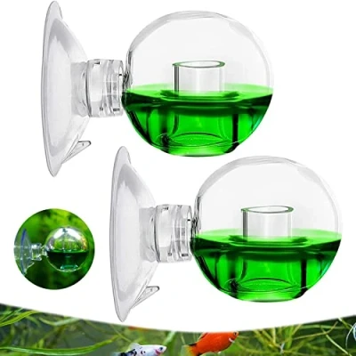 Afbeelding van 2 Stuks CO2 Aquarium Glas Tester, Glazen Druppels Checker, Continutest Aquarium, voor Zoetwateraquarium, Plantenpotten