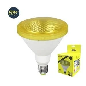 Afbeelding van EDM LED lamp PAR38 E27 15W geel