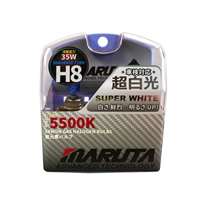 Afbeelding van MARUTA MTEC H8 Super White MT 481 Xenon Gas Upgrade Lampen 12v 35W 5500K