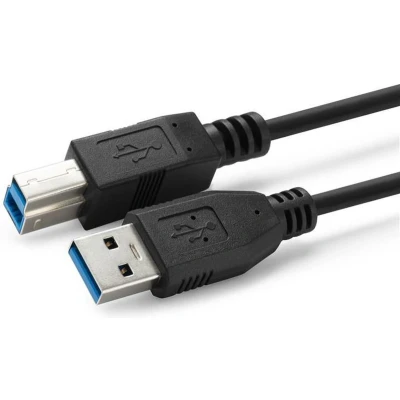 Afbeelding van Microconnect USB3.0AB2B USB kabel 2 m 3.0 3.1 A B zwart